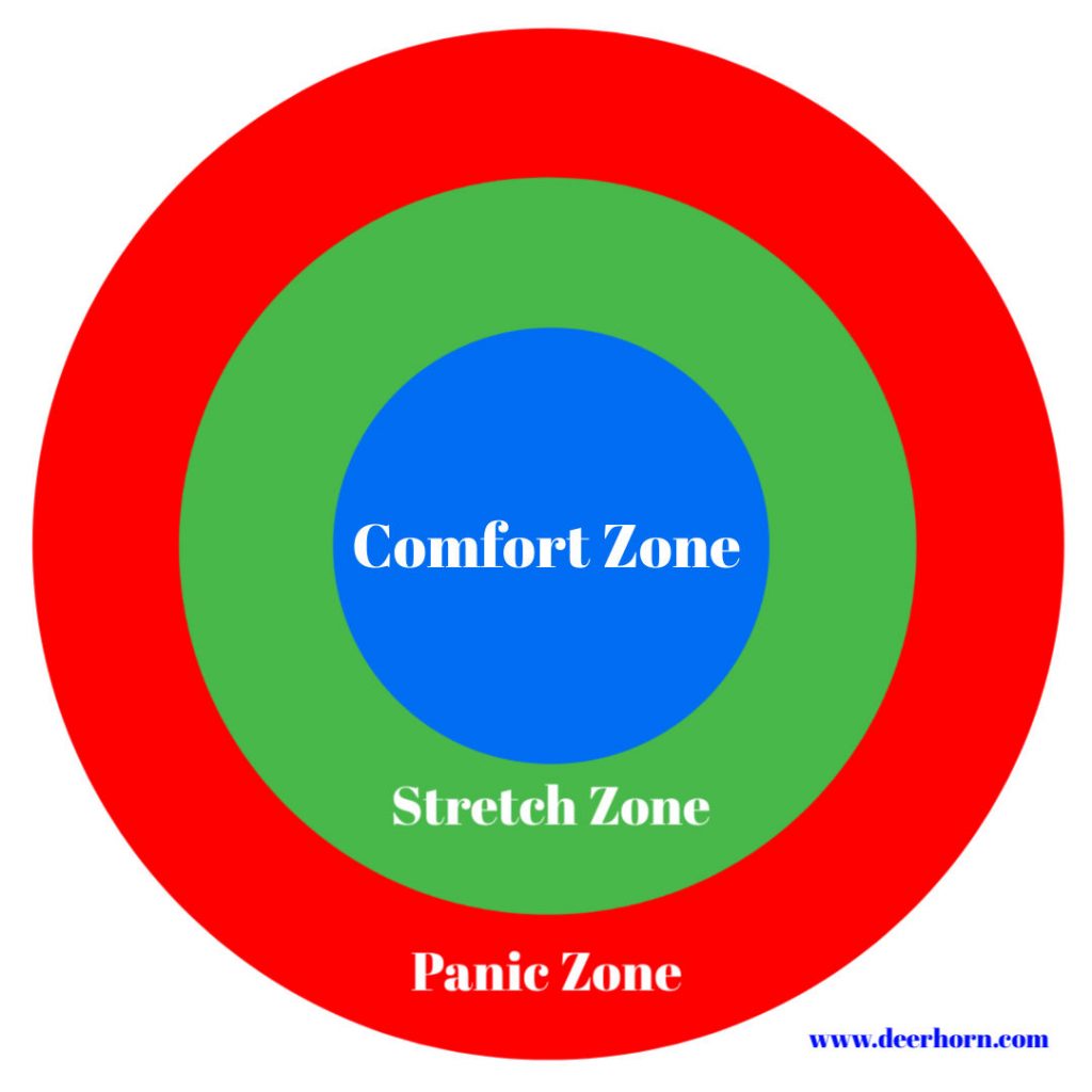 The Comfort Zone, Stretch Zone, and Panic Zone — An Darach Forest Therapy