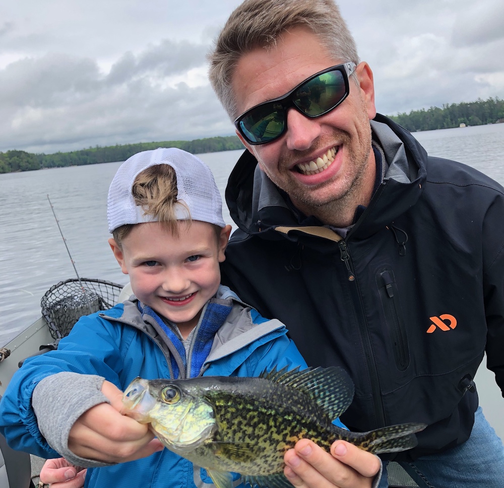 Father and Son Fishing Team Father's Day